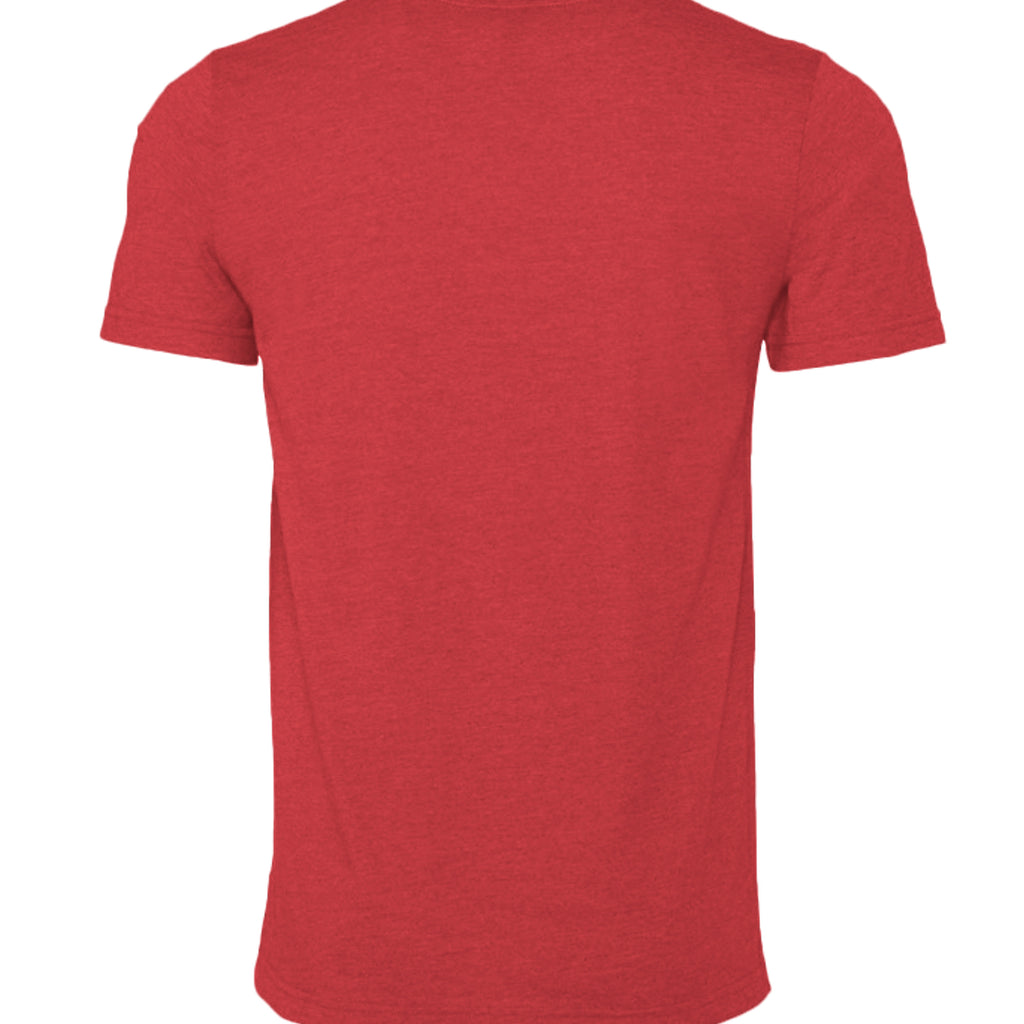 HEATHER RED - 3001CVC - BACK