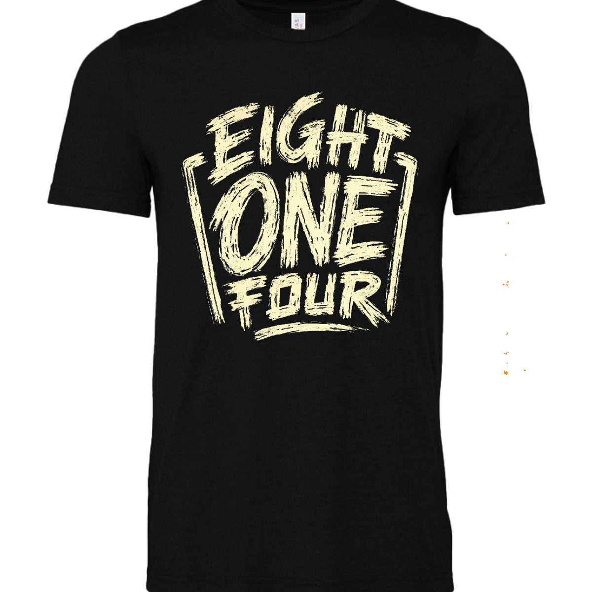 BLACK HEATHER - 3001CVC - FRONT